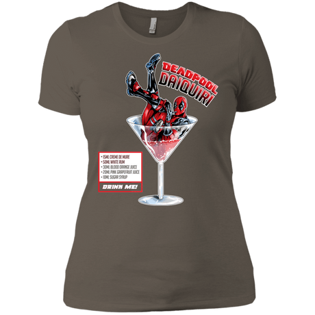 T-Shirts Warm Grey / X-Small Deadpool Daiquiri Women's Premium T-Shirt