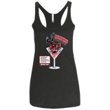 T-Shirts Vintage Black / X-Small Deadpool Daiquiri Women's Triblend Racerback Tank