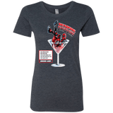 T-Shirts Vintage Navy / S Deadpool Daiquiri Women's Triblend T-Shirt