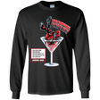 T-Shirts Black / YS Deadpool Daiquiri Youth Long Sleeve T-Shirt
