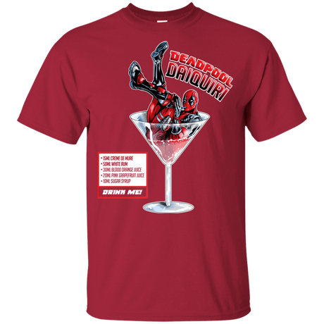 T-Shirts Cardinal / YXS Deadpool Daiquiri Youth T-Shirt