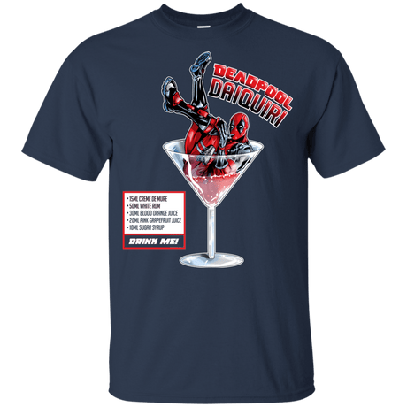 T-Shirts Navy / YXS Deadpool Daiquiri Youth T-Shirt