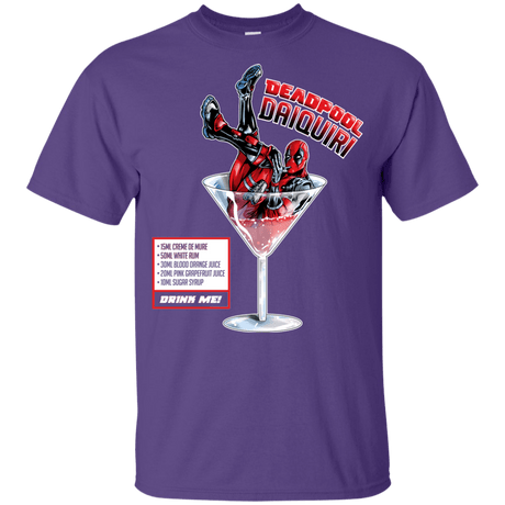 T-Shirts Purple / YXS Deadpool Daiquiri Youth T-Shirt