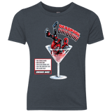 T-Shirts Vintage Navy / YXS Deadpool Daiquiri Youth Triblend T-Shirt