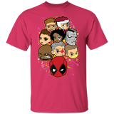 T-Shirts Heliconia / S Deadpool Heads T-Shirt