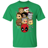 T-Shirts Irish Green / S Deadpool Heads T-Shirt