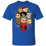 T-Shirts Royal / S Deadpool Heads T-Shirt