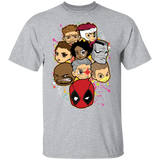 T-Shirts Sport Grey / S Deadpool Heads T-Shirt