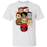 T-Shirts White / S Deadpool Heads T-Shirt