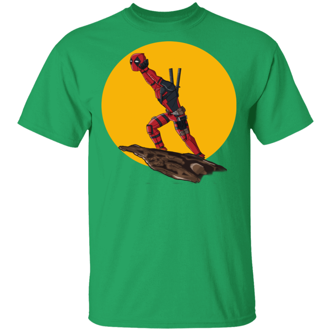 T-Shirts Irish Green / S Deadpool King T-Shirt