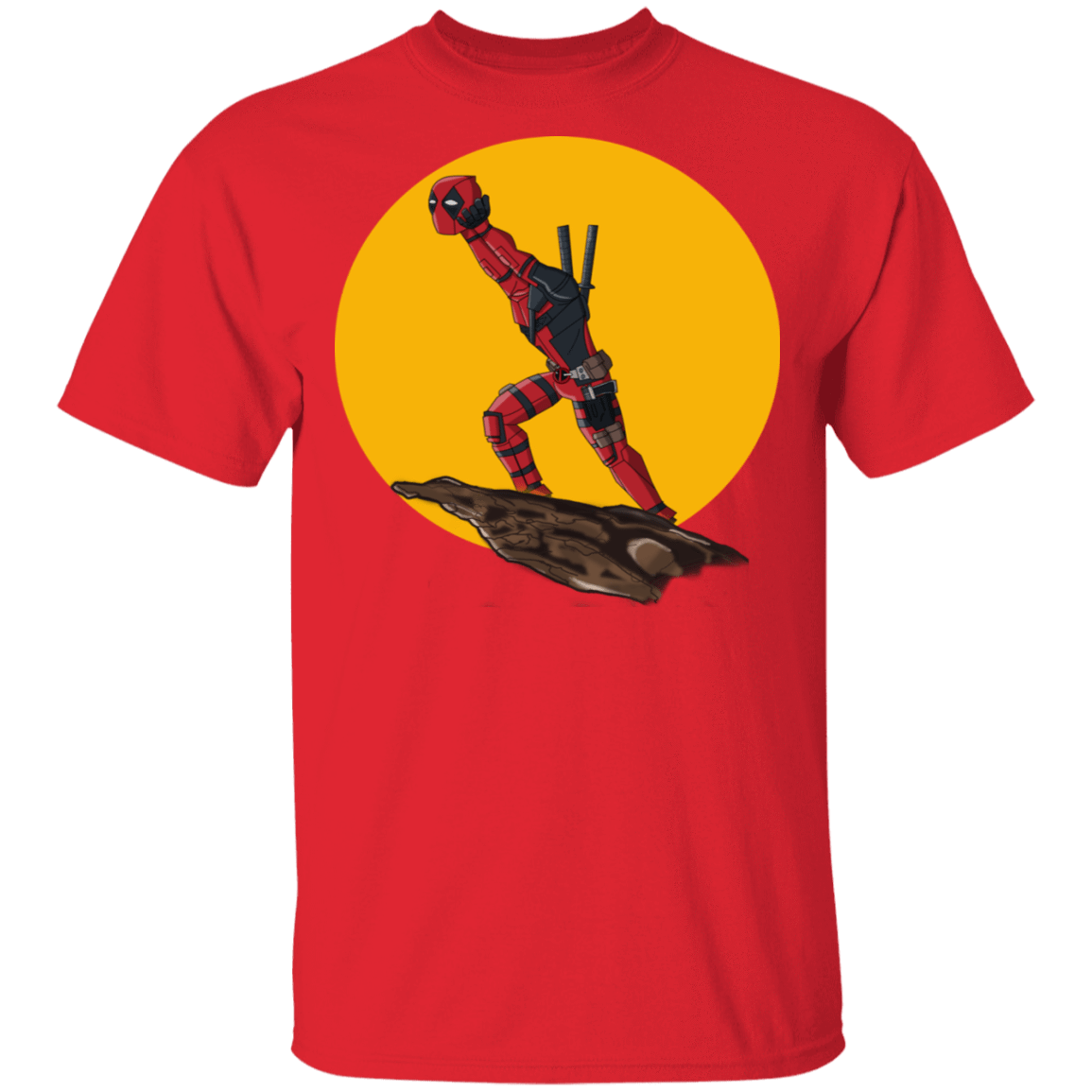 T-Shirts Red / S Deadpool King T-Shirt