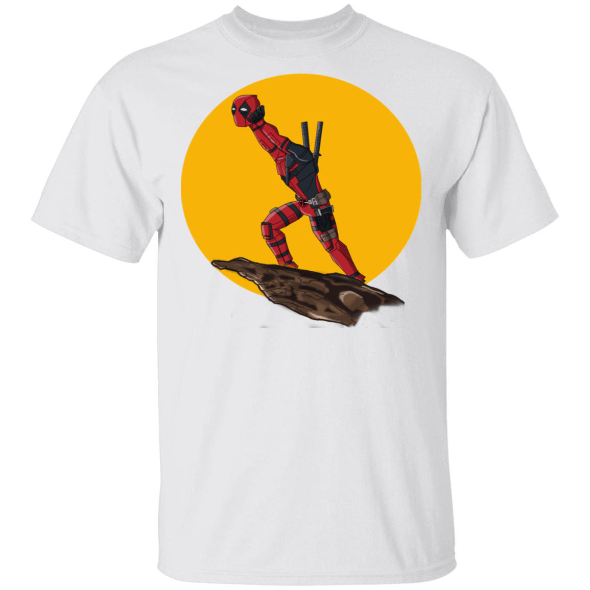 T-Shirts White / S Deadpool King T-Shirt