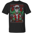 T-Shirts Black / S Deadpool Ugly Sweater T-Shirt