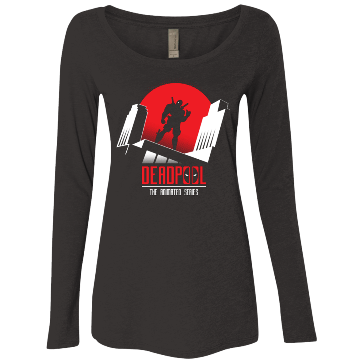 Deadpool Women's Triblend Long Sleeve Shirt