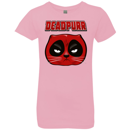 T-Shirts Light Pink / YXS Deadpurr2 Girls Premium T-Shirt