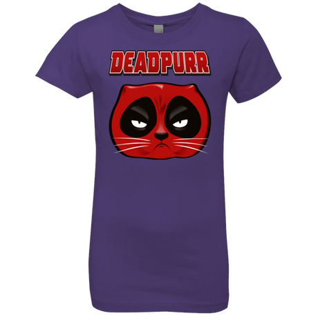 T-Shirts Purple Rush / YXS Deadpurr2 Girls Premium T-Shirt