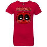 T-Shirts Red / YXS Deadpurr2 Girls Premium T-Shirt