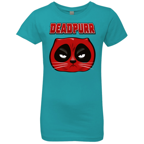 T-Shirts Tahiti Blue / YXS Deadpurr2 Girls Premium T-Shirt