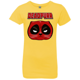 T-Shirts Vibrant Yellow / YXS Deadpurr2 Girls Premium T-Shirt