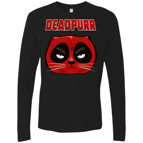 T-Shirts Black / Small Deadpurr2 Men's Premium Long Sleeve