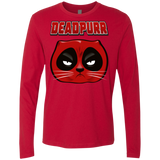 T-Shirts Red / Small Deadpurr2 Men's Premium Long Sleeve