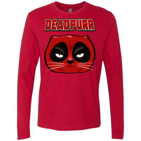 T-Shirts Red / Small Deadpurr2 Men's Premium Long Sleeve