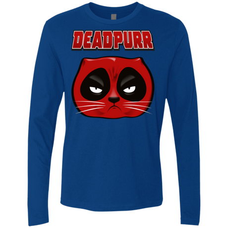 T-Shirts Royal / Small Deadpurr2 Men's Premium Long Sleeve