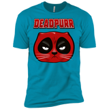 T-Shirts Turquoise / X-Small Deadpurr2 Men's Premium T-Shirt