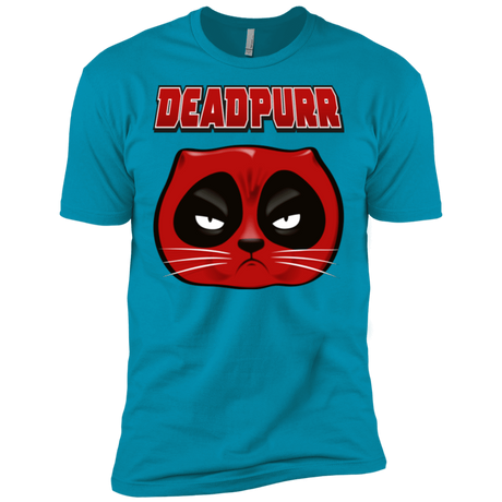 T-Shirts Turquoise / X-Small Deadpurr2 Men's Premium T-Shirt