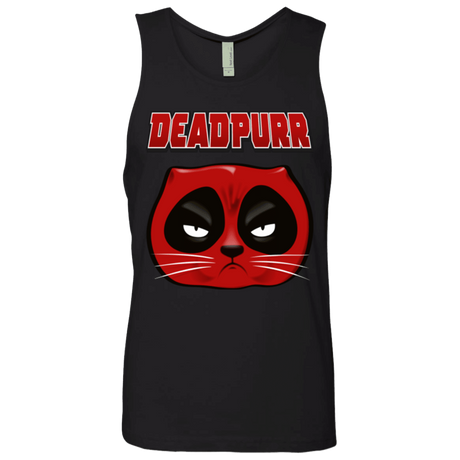T-Shirts Black / Small Deadpurr2 Men's Premium Tank Top