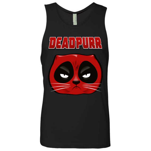 T-Shirts Black / Small Deadpurr2 Men's Premium Tank Top