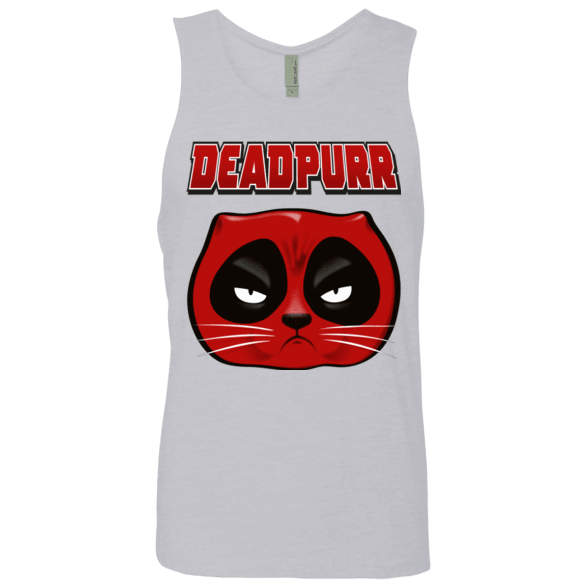 T-Shirts Heather Grey / Small Deadpurr2 Men's Premium Tank Top