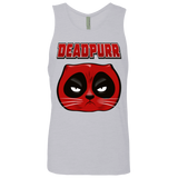T-Shirts Heather Grey / Small Deadpurr2 Men's Premium Tank Top
