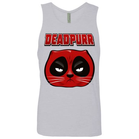 T-Shirts Heather Grey / Small Deadpurr2 Men's Premium Tank Top