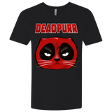 T-Shirts Black / X-Small Deadpurr2 Men's Premium V-Neck