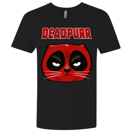 T-Shirts Black / X-Small Deadpurr2 Men's Premium V-Neck