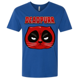 T-Shirts Royal / X-Small Deadpurr2 Men's Premium V-Neck