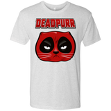 T-Shirts Heather White / Small Deadpurr2 Men's Triblend T-Shirt