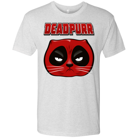 T-Shirts Heather White / Small Deadpurr2 Men's Triblend T-Shirt