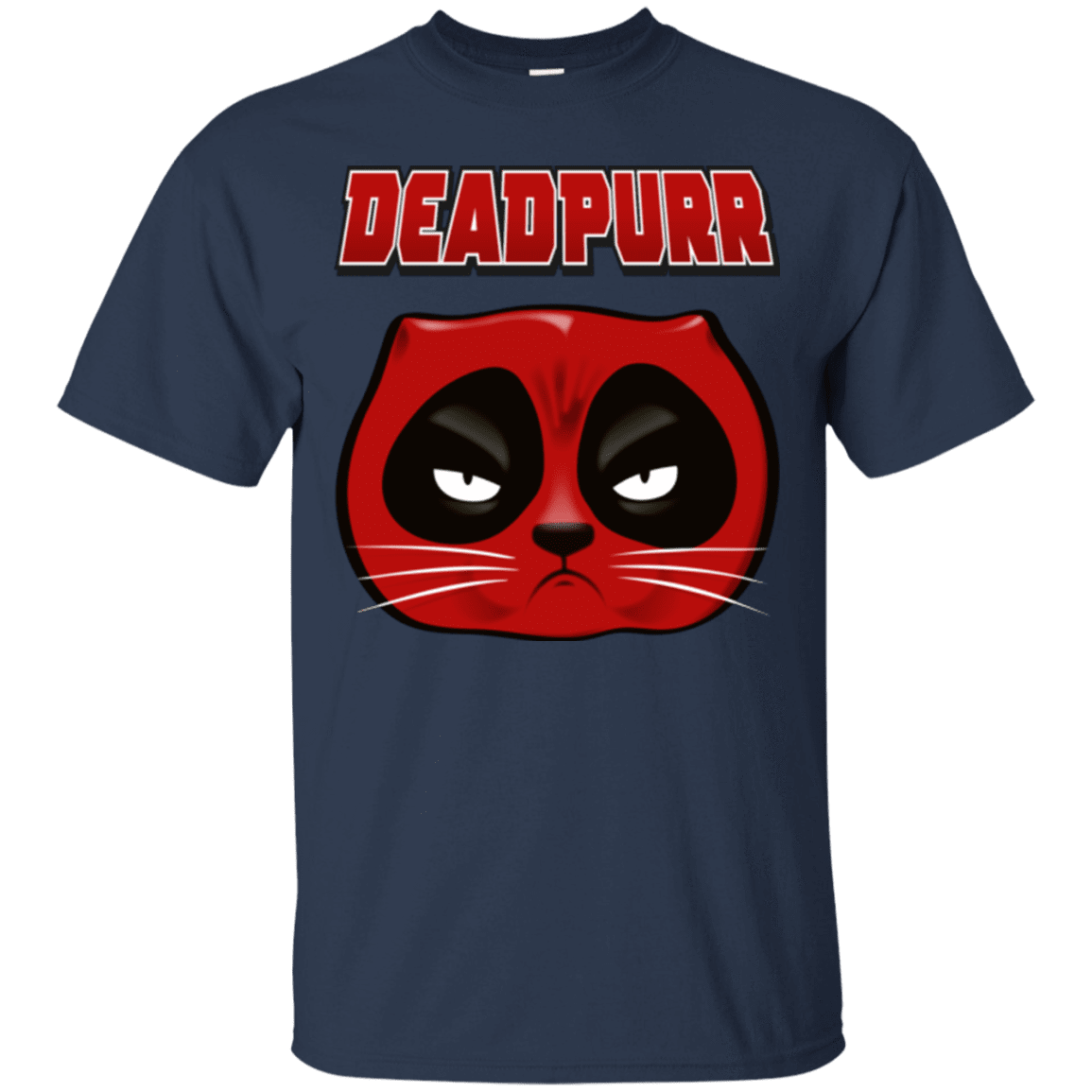 T-Shirts Navy / Small Deadpurr2 T-Shirt