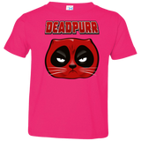 T-Shirts Hot Pink / 2T Deadpurr2 Toddler Premium T-Shirt