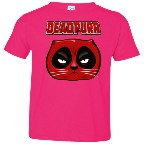 T-Shirts Hot Pink / 2T Deadpurr2 Toddler Premium T-Shirt