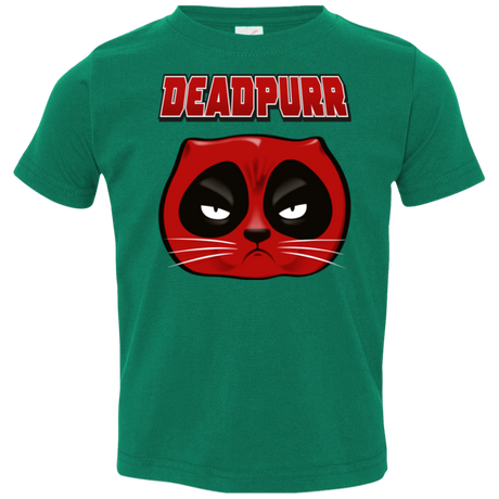 T-Shirts Kelly / 2T Deadpurr2 Toddler Premium T-Shirt