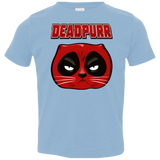 T-Shirts Light Blue / 2T Deadpurr2 Toddler Premium T-Shirt