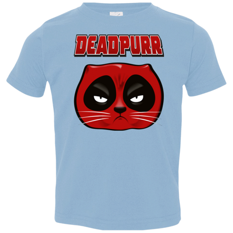 T-Shirts Light Blue / 2T Deadpurr2 Toddler Premium T-Shirt