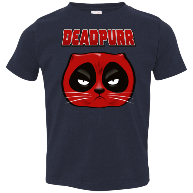 T-Shirts Navy / 2T Deadpurr2 Toddler Premium T-Shirt