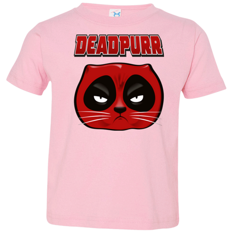 T-Shirts Pink / 2T Deadpurr2 Toddler Premium T-Shirt