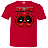 T-Shirts Red / 2T Deadpurr2 Toddler Premium T-Shirt