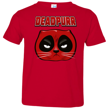 T-Shirts Red / 2T Deadpurr2 Toddler Premium T-Shirt