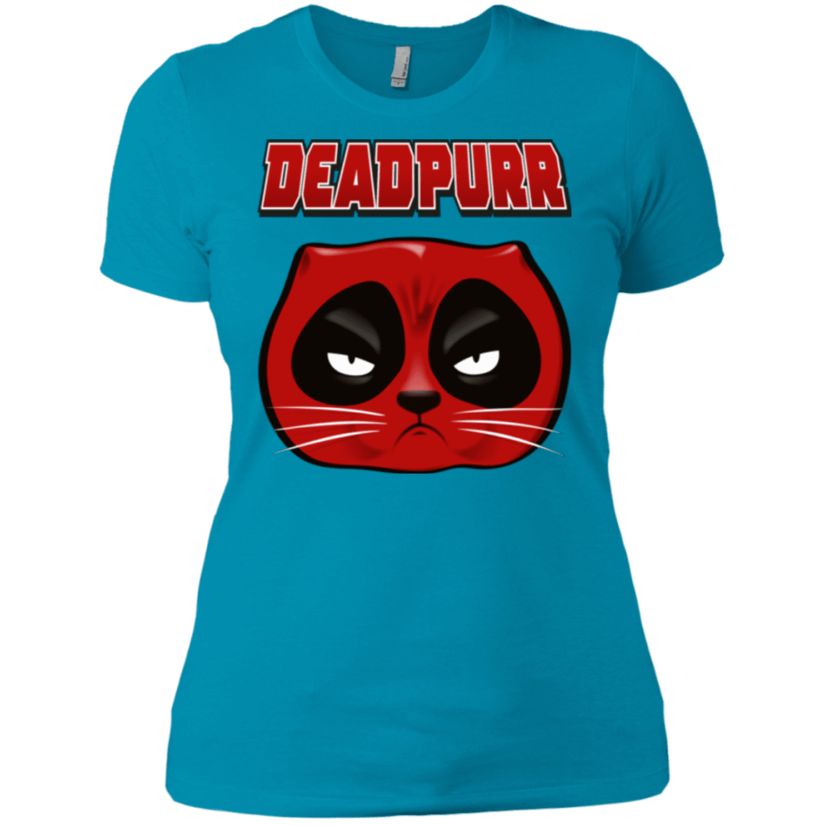 T-Shirts Turquoise / X-Small Deadpurr2 Women's Premium T-Shirt